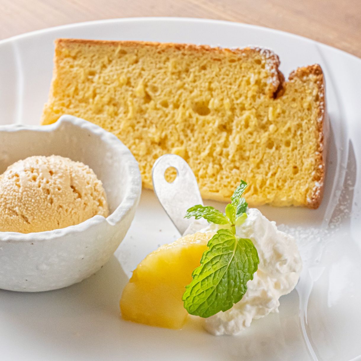 京米シフォンケーキ【季節限定】 夏(パイン)